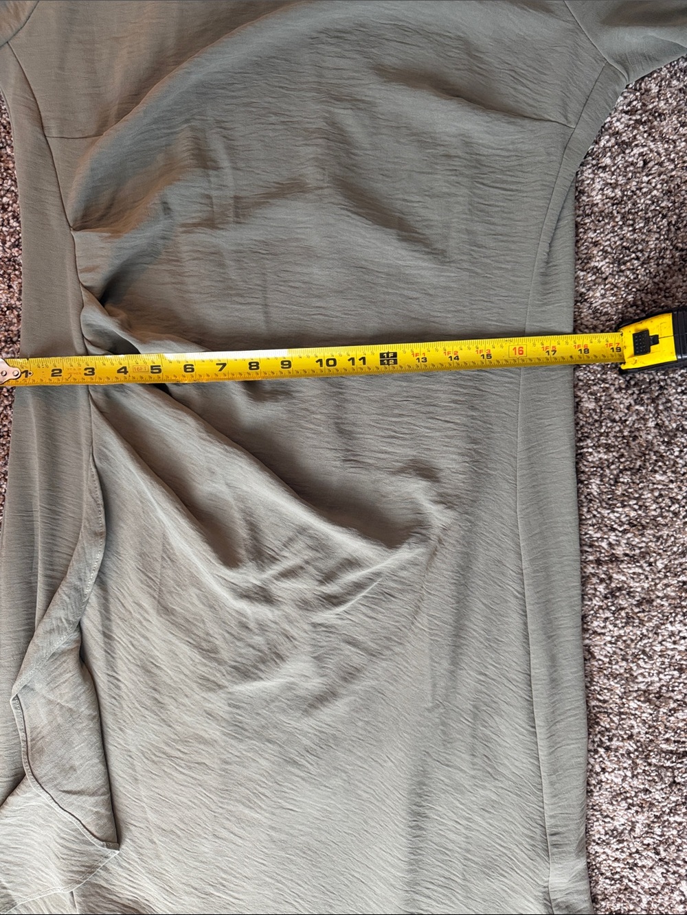 NEW ASOS long sleeve green maxi bodycon dress - Picture 6 of 6
